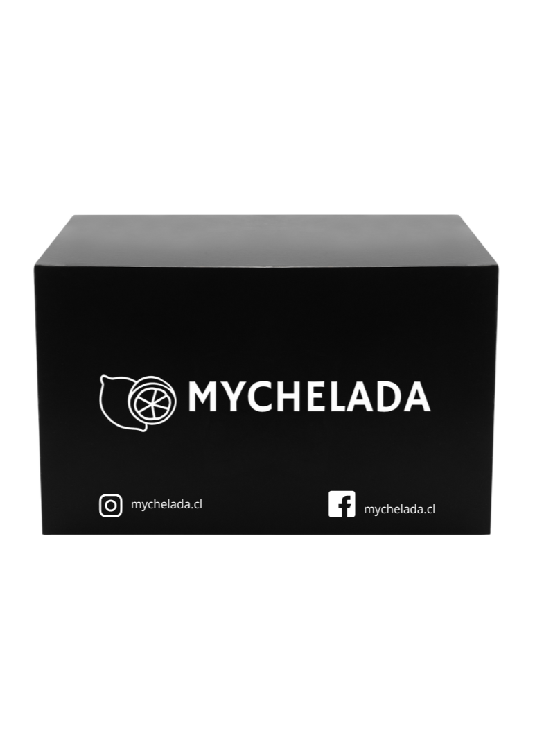 CAJA MYCHELADA (1 SET + 2 VASOS)